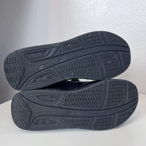 New Balance 928v3 Shoes Mens 11 6E Black Leather Hook Loop Walking Comfort Dad - Picture 11 of 12